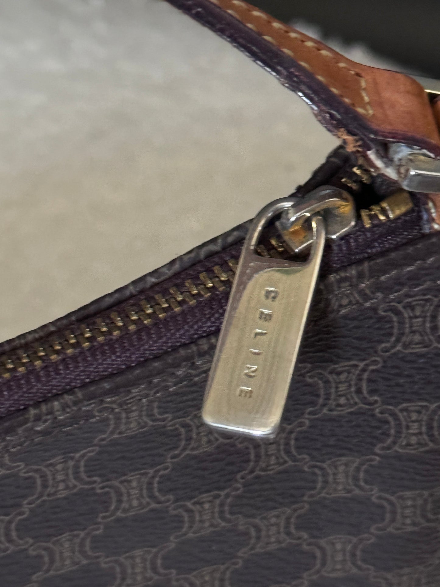 Macadam Pattern Pochette Bag