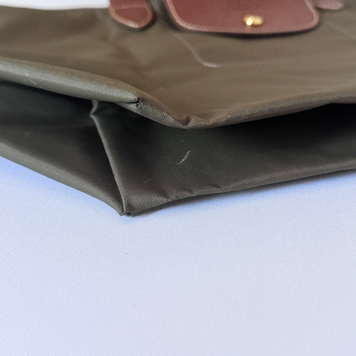 Le Pliage- Navy Blue & Green Small & Large Short Handle