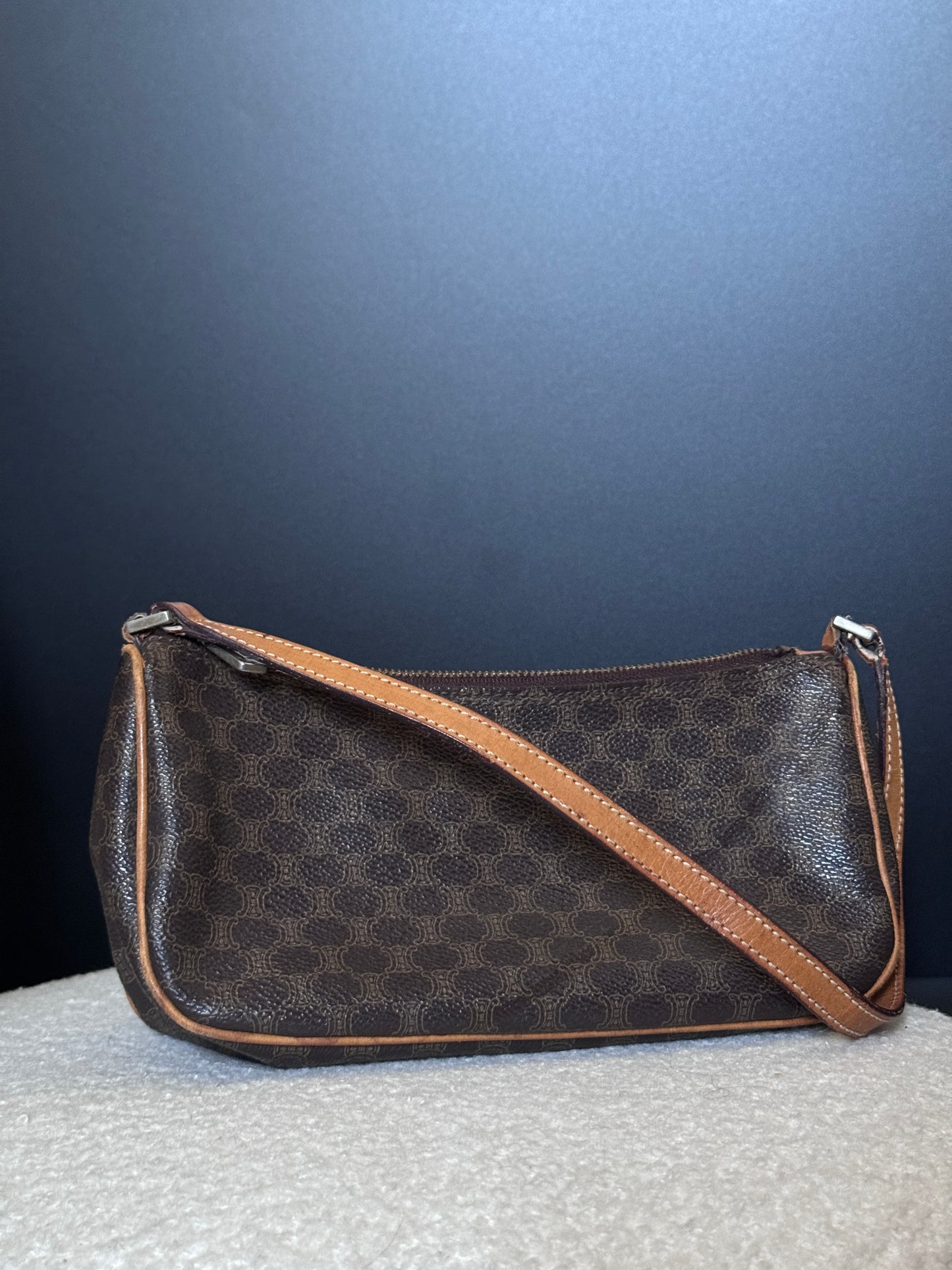 Macadam Pattern Pochette Bag