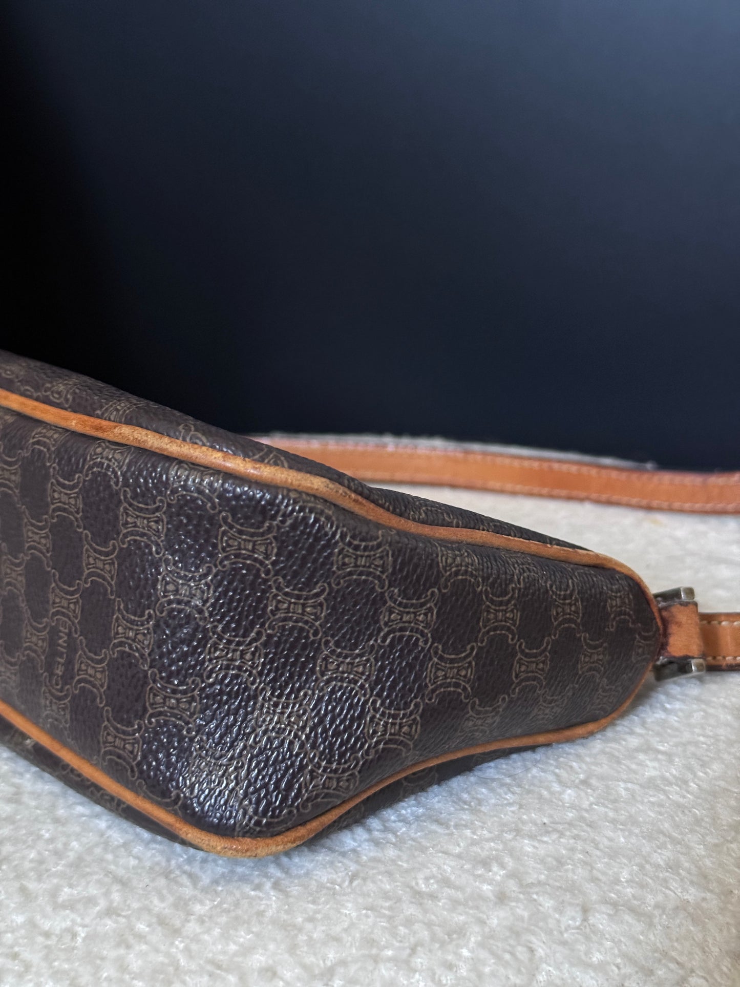 Macadam Pattern Pochette Bag