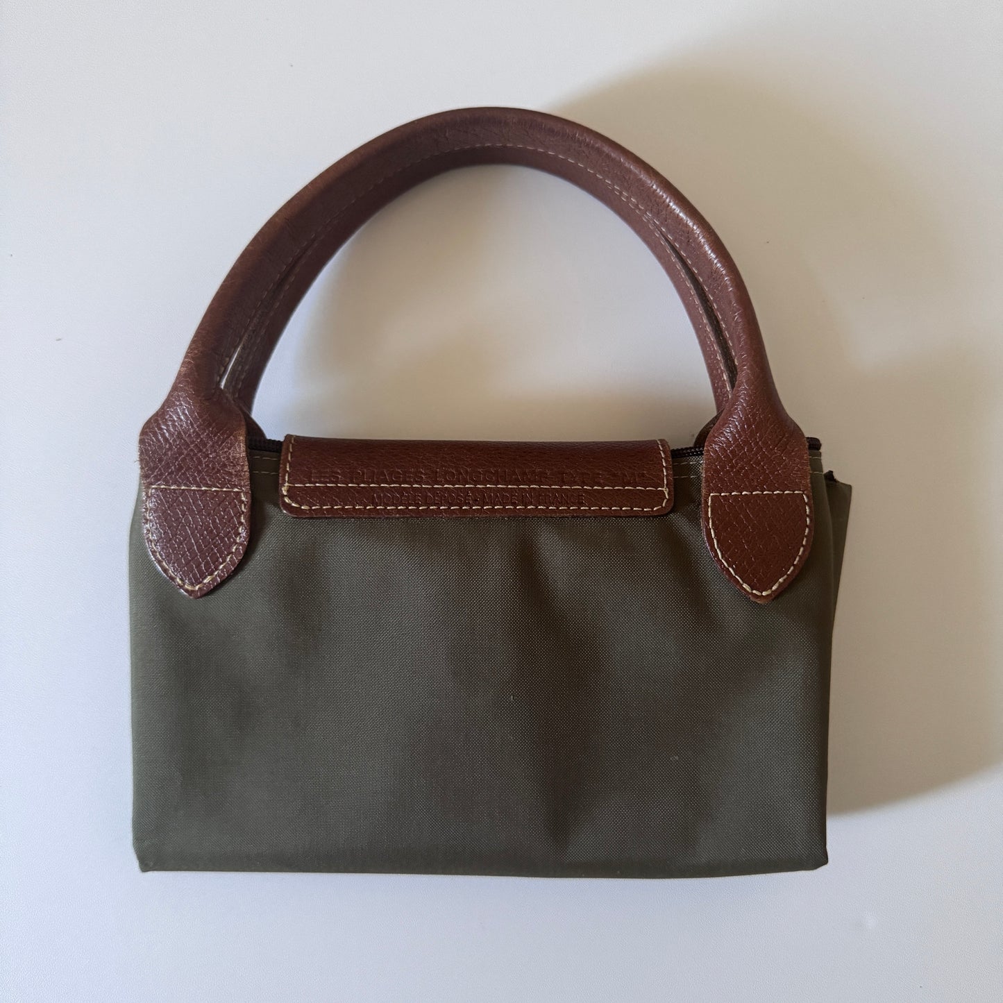 Le Pliage- Navy Blue & Green Small & Large Short Handle