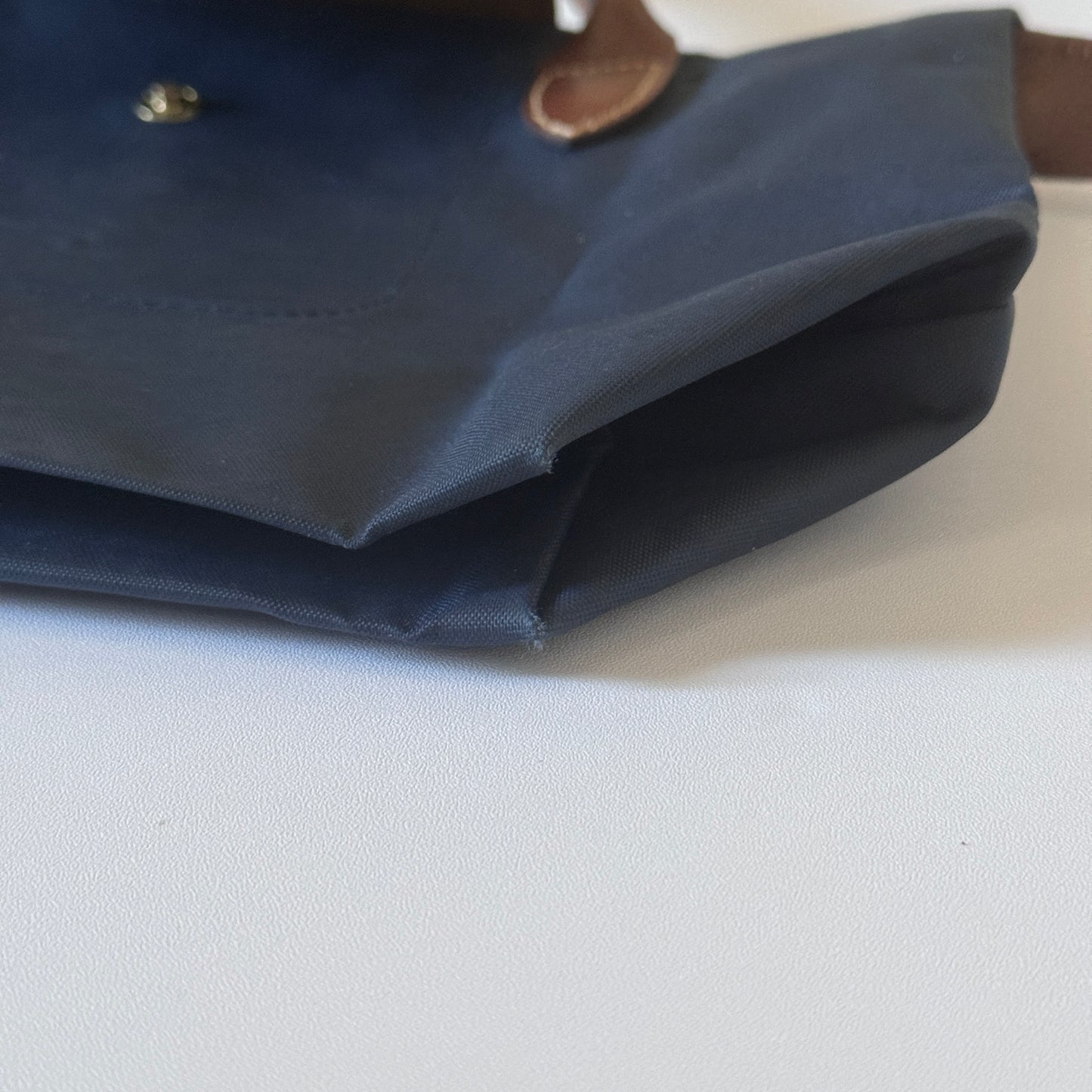 Le Pliage- Navy Blue & Green Small & Large Short Handle