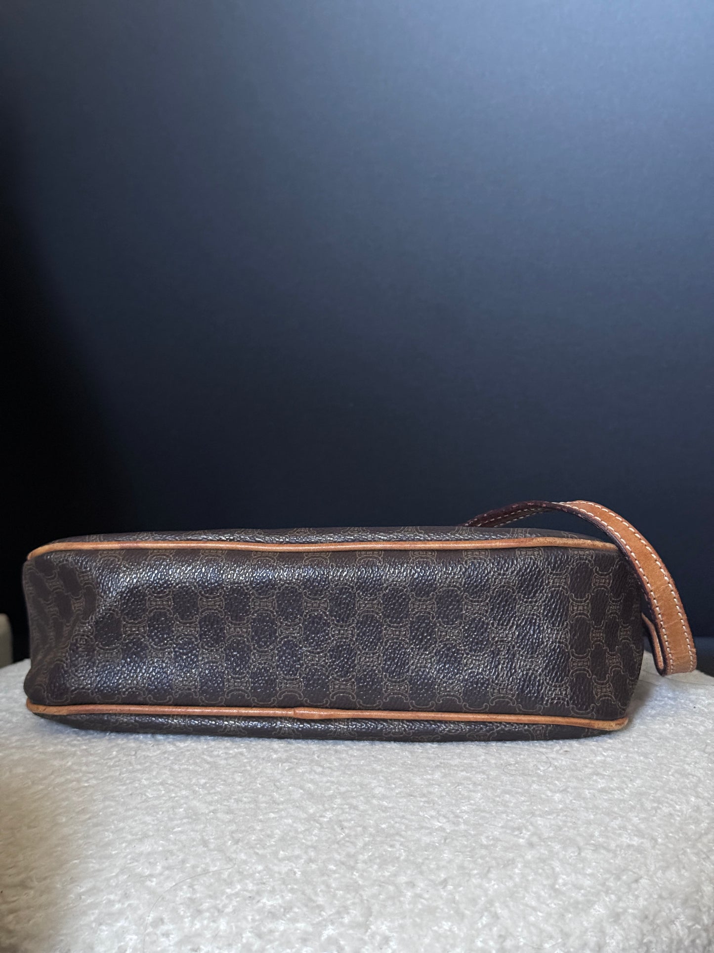 Macadam Pattern Pochette Bag