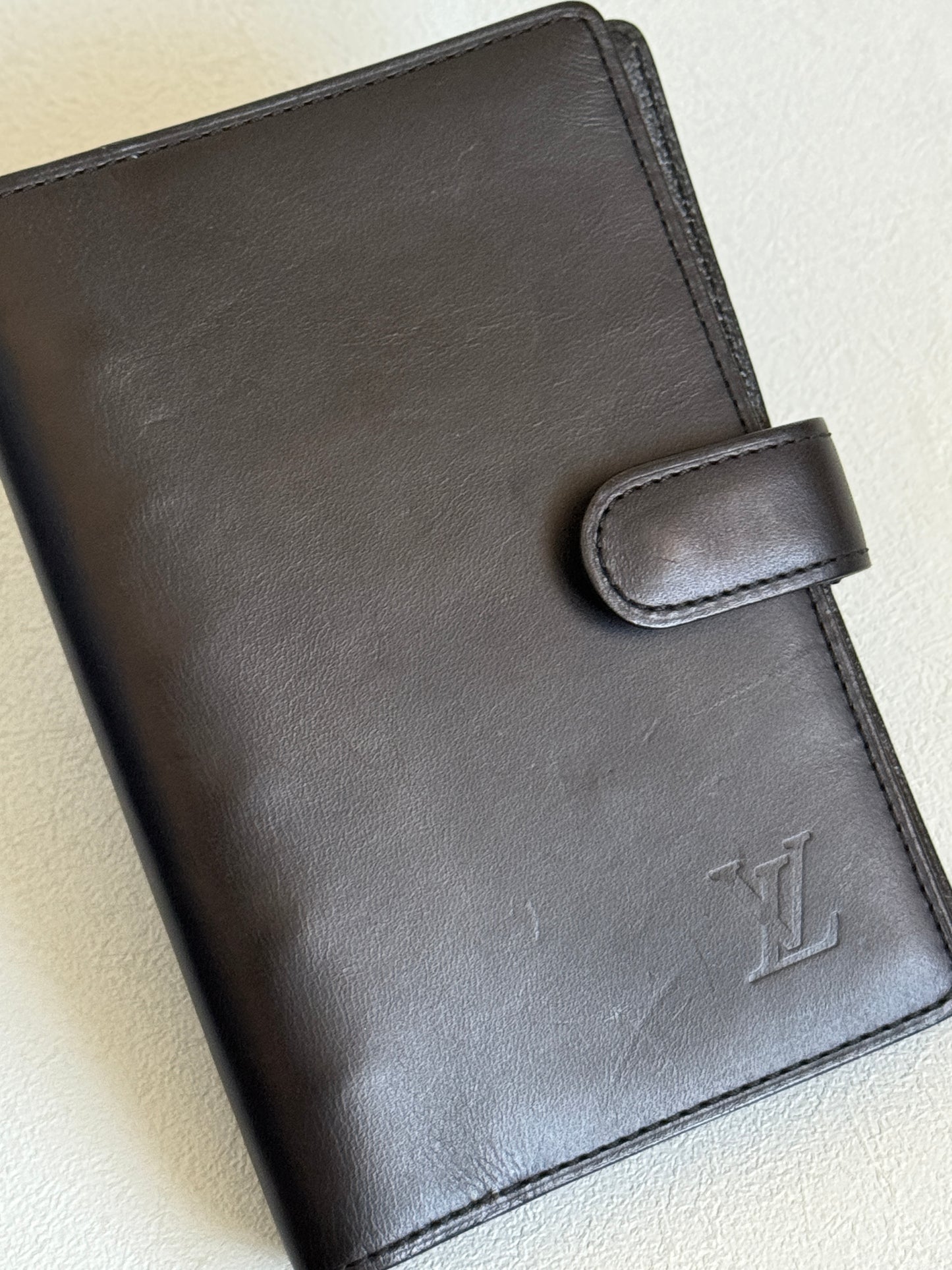 2004 Smooth Black Leather Agenda PM