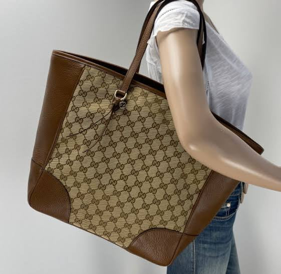 GG Bree Cloth Large Tote Bag