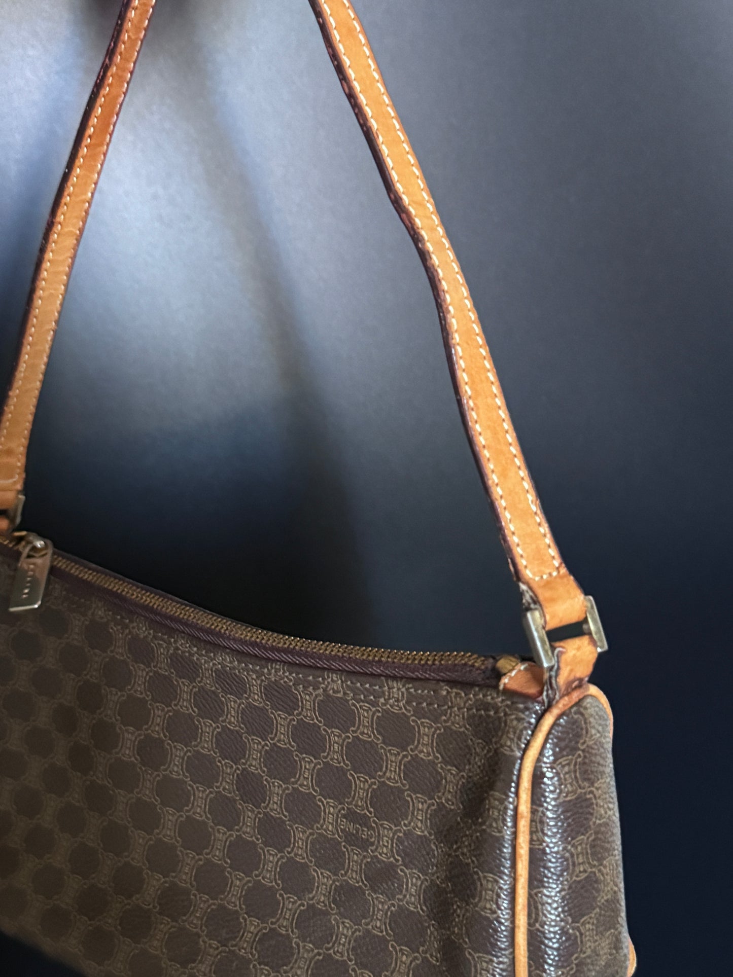 Macadam Pattern Pochette Bag