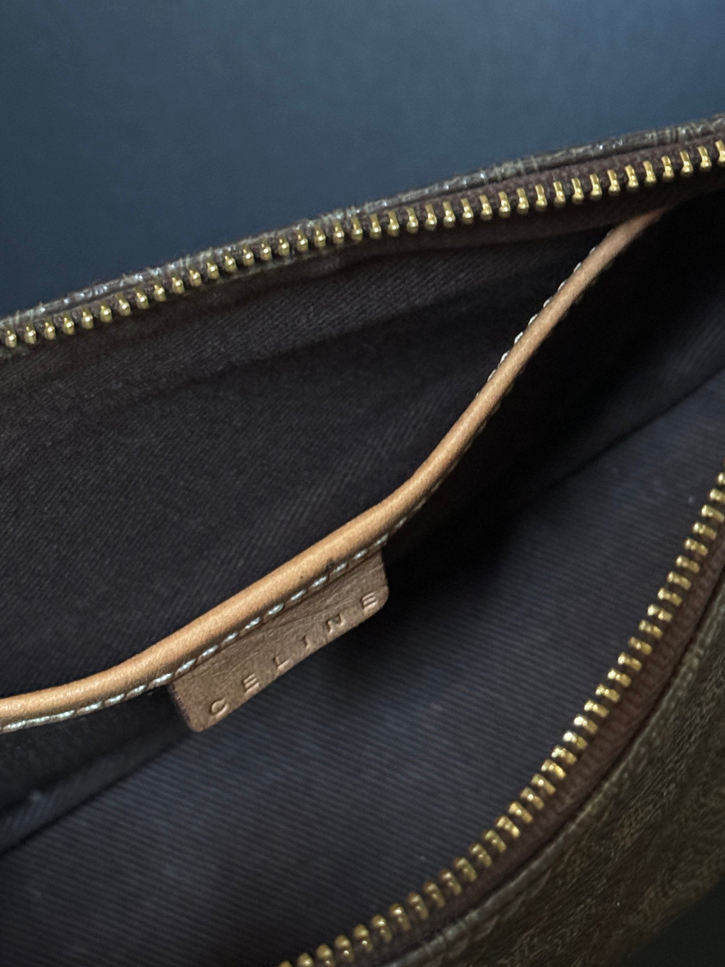 Macadam Pattern Pochette Bag