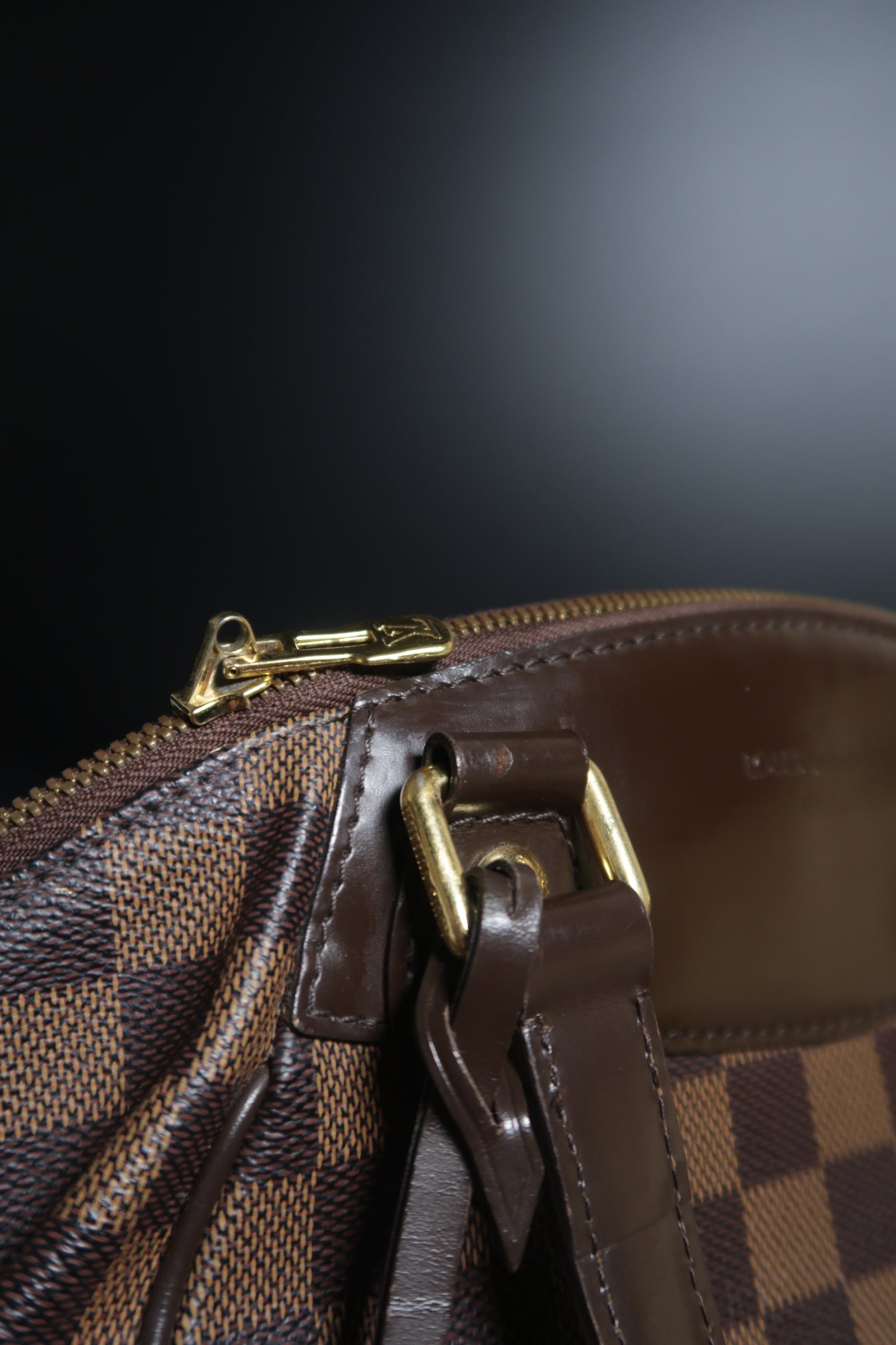 2010 Damier Ebene Verona PM Handbag