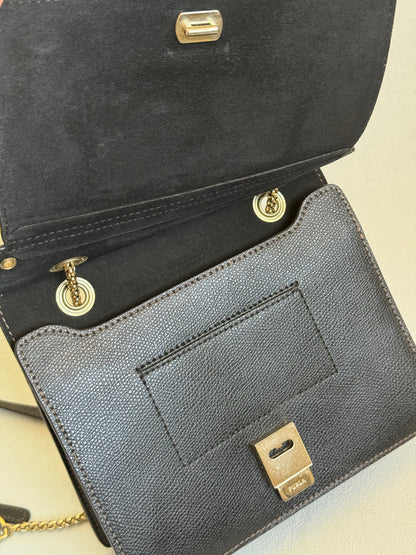 Black / Baby Pink / Cream Gold Hardware Crossbody Bag