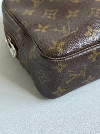 Vintage Monogram Trousse 23 Vanity Clutch Organizer