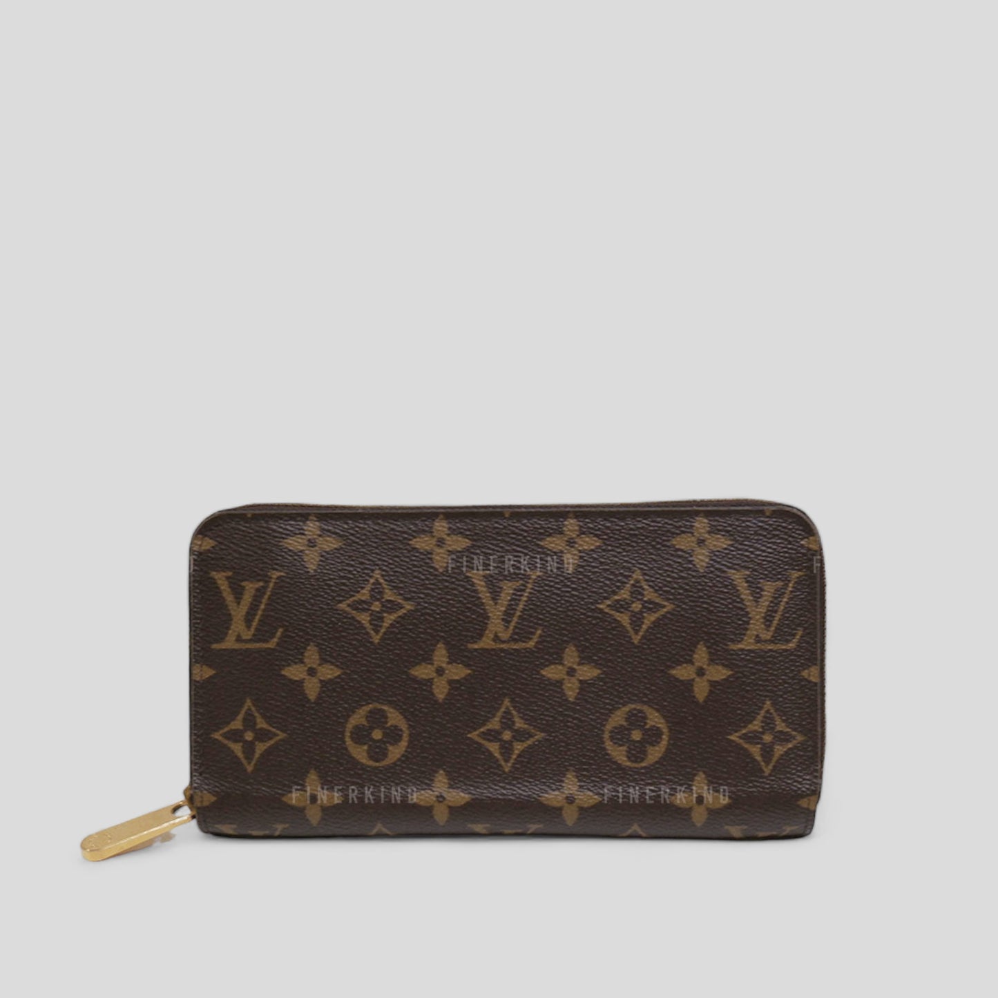 Monogram Long Zippy Wallet in Fuschia