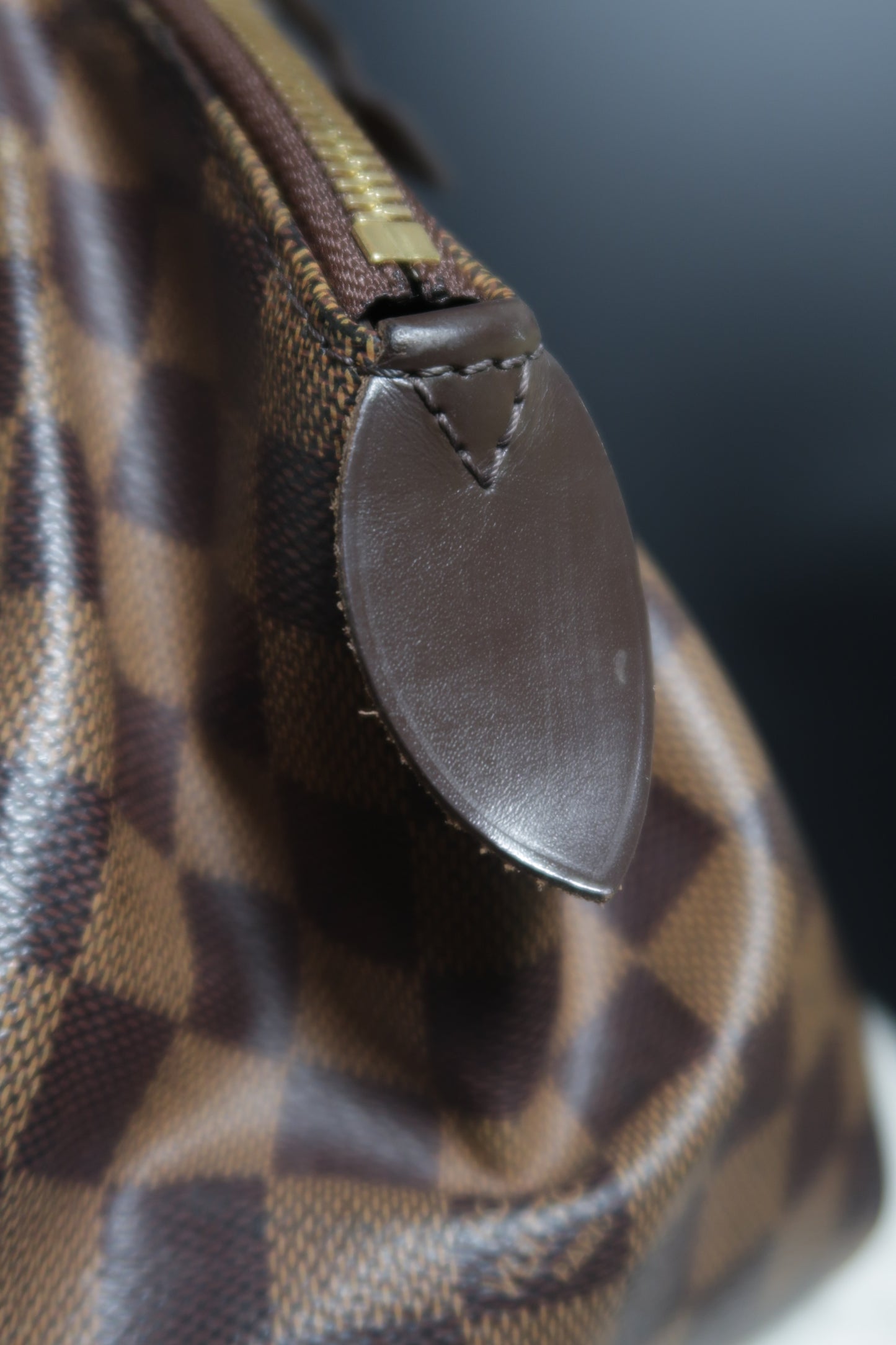 2010 Damier Ebene Verona PM Handbag