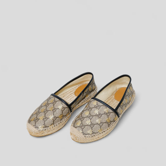 GG Supreme Bee Espadrilles Size 35