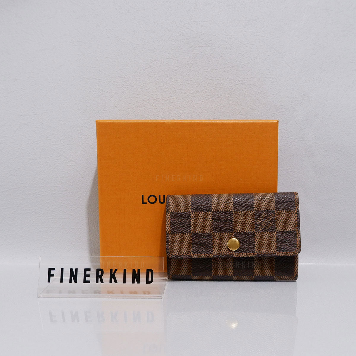 2003 Damier Ebene Multicles 6 Key Holder