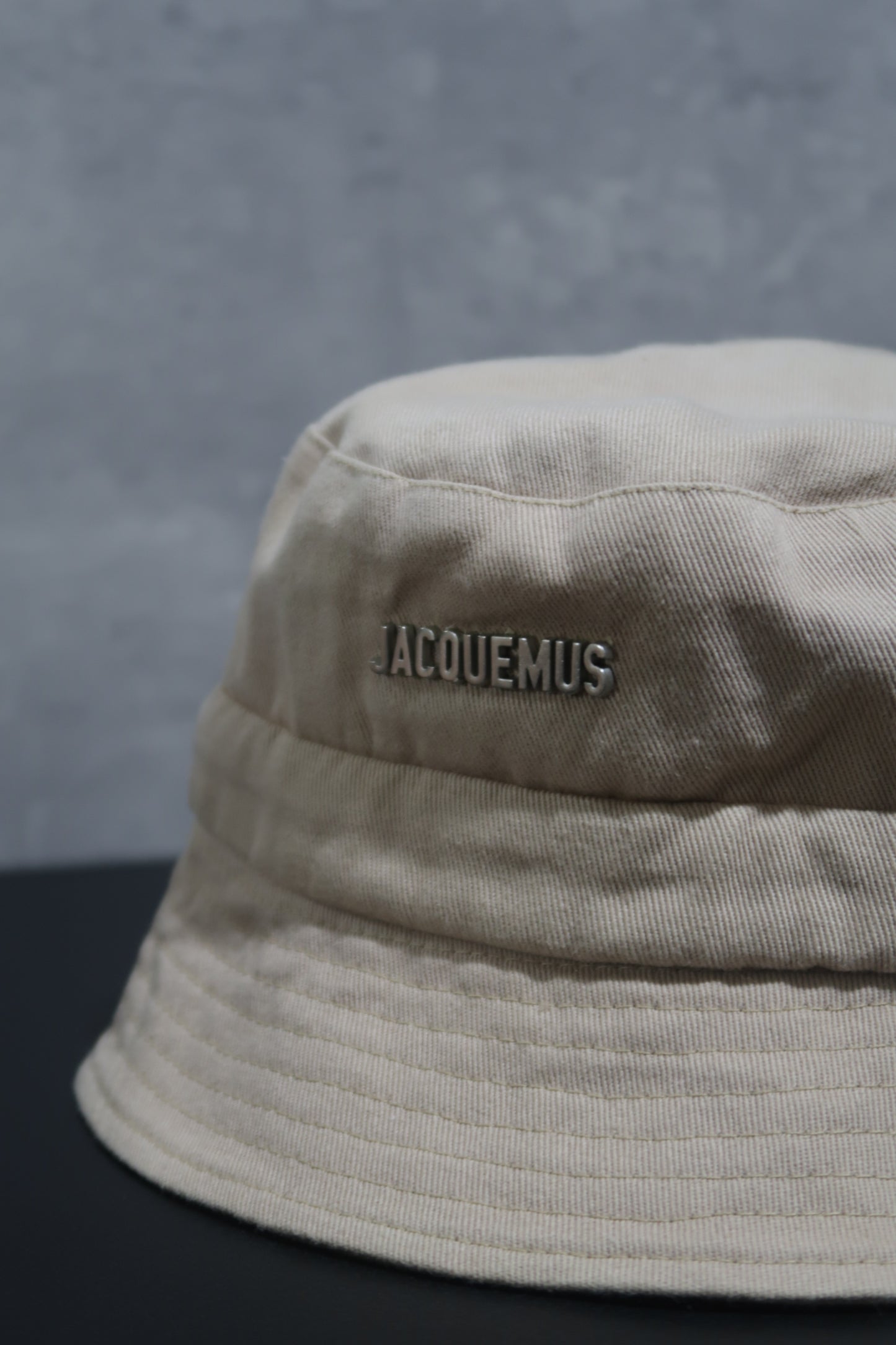 Le Bob Gadjo Beige Bucket Hat