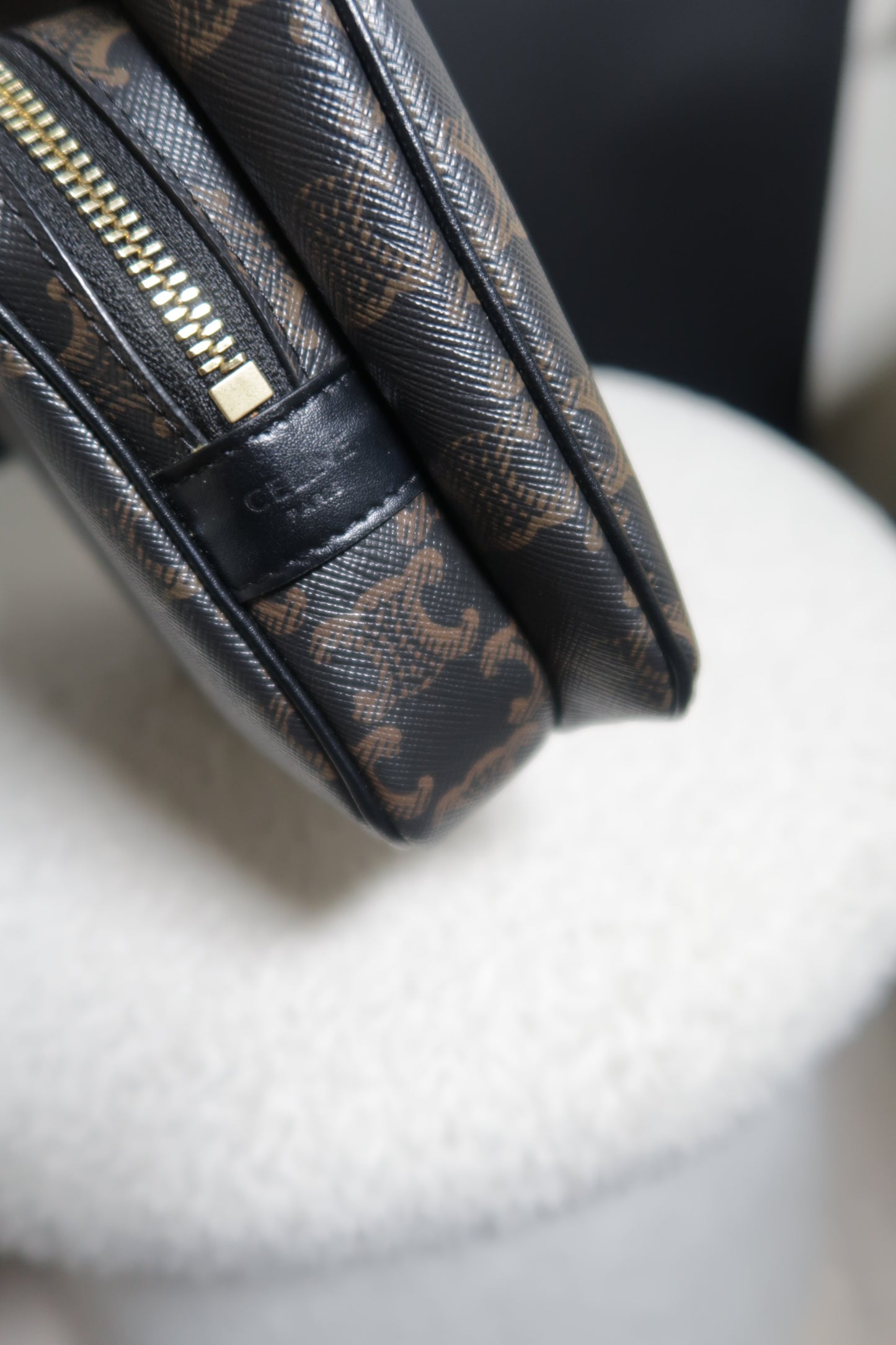 Triomphe Pocket Messenger Crossbody Bag