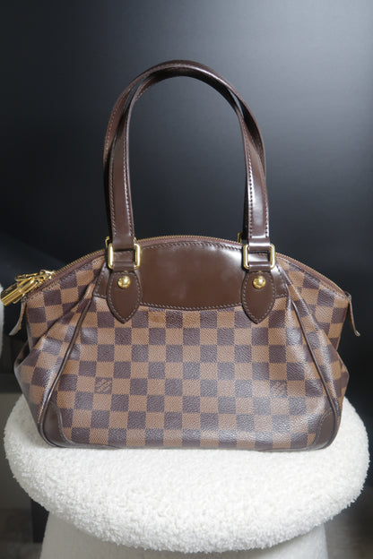 2010 Damier Ebene Verona PM Handbag
