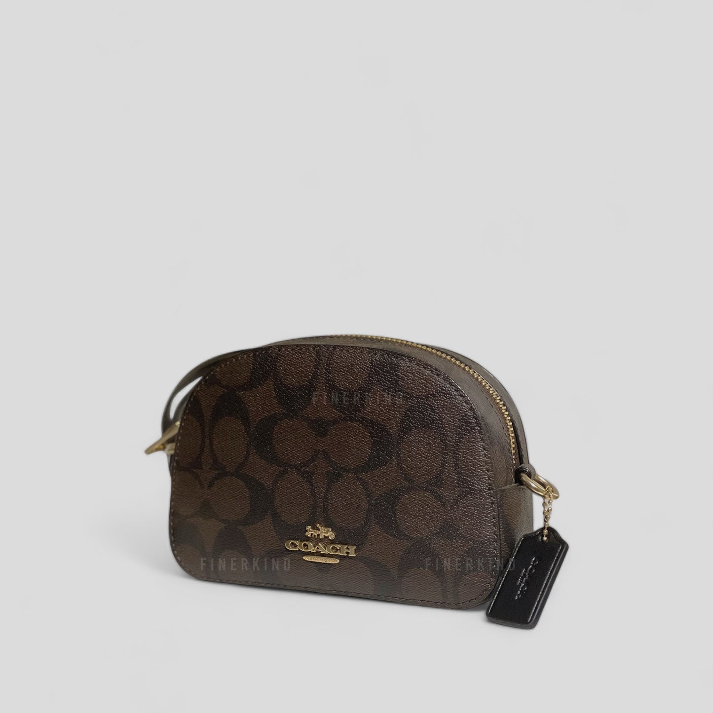 Mini Serena Crossbody in Signature Canvas (Rare)