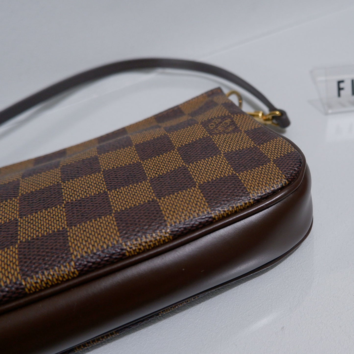 2002 Damier Ebene Navona Pochette Handbag