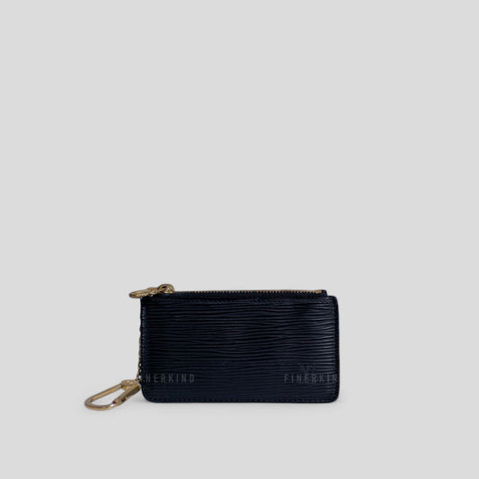 (Below cost) 2002 Epi Leather Black Key Pouch Cles