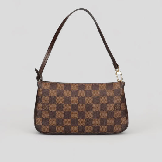 2002 Damier Ebene Navona Pochette Handbag