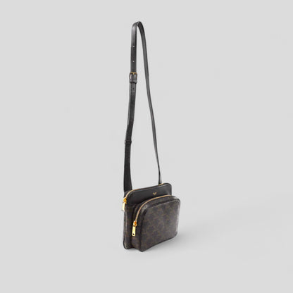 Triomphe Pocket Messenger Crossbody Bag
