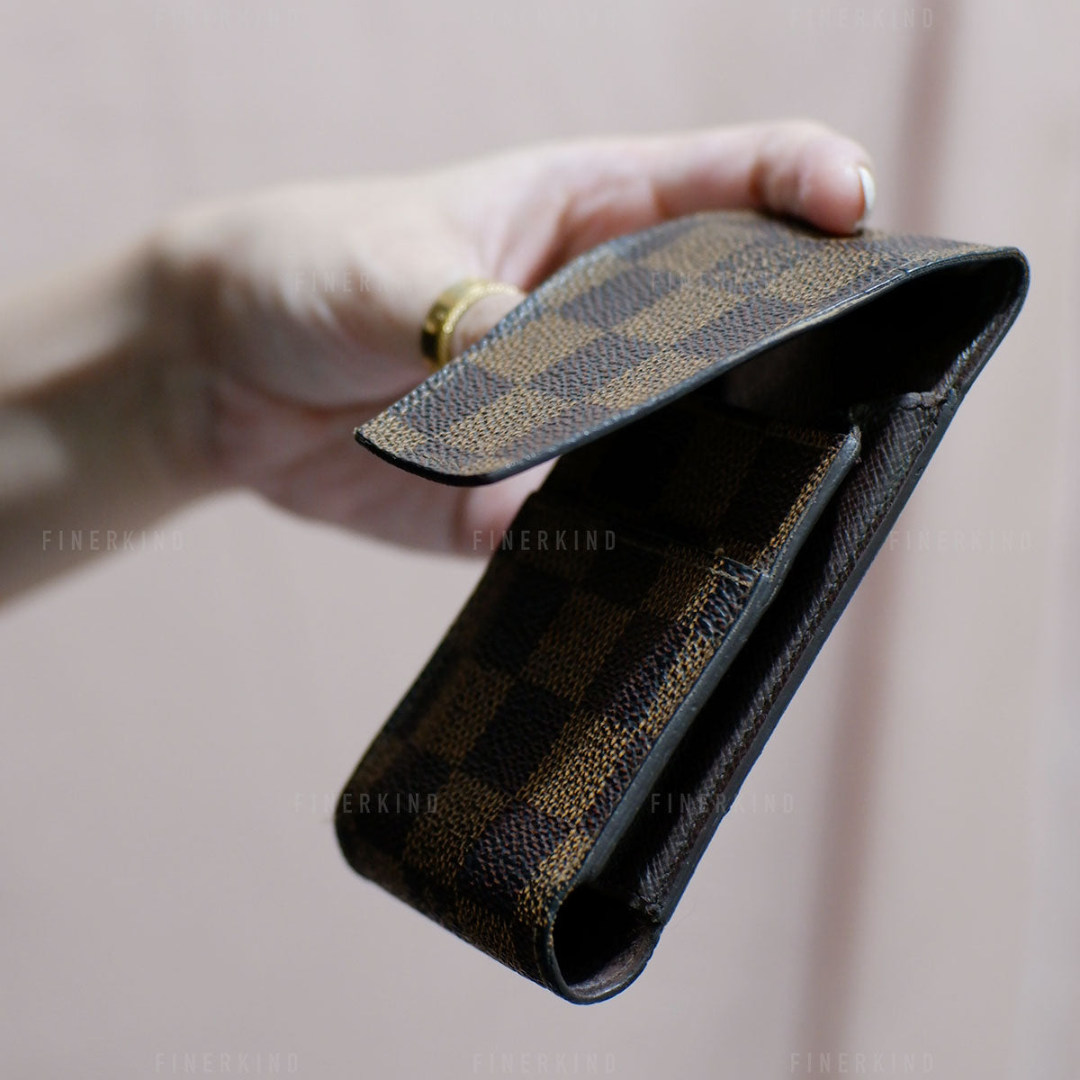 2006 Damier Ebene Cigarette/Cosmetic Holder