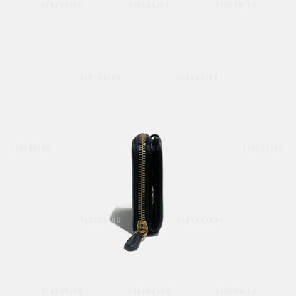 Black Saffiano Leather Compact Wallet