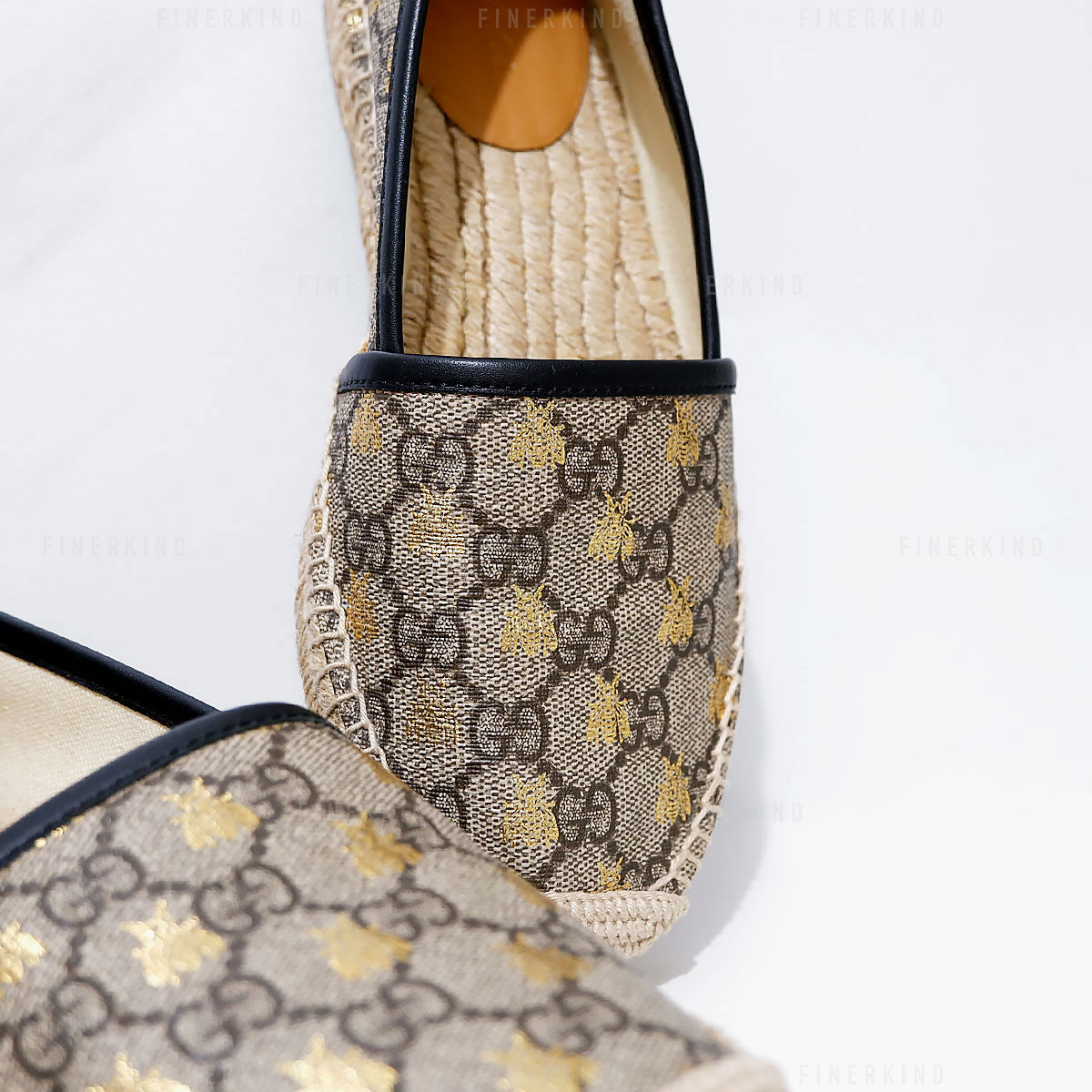 GG Supreme Bee Espadrilles Size 35