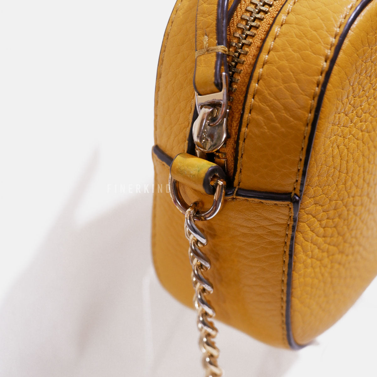 Honey/Mustard Cross-body Camera Bag