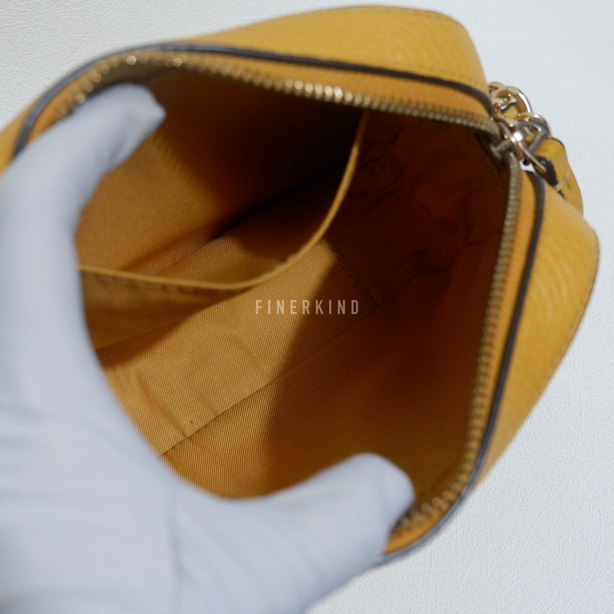 Honey/Mustard Cross-body Camera Bag