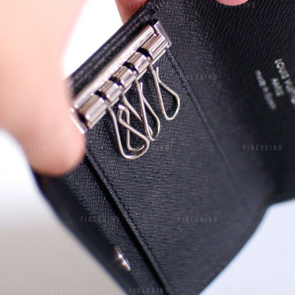 (Below cost) 2007 Epi Leather Multicles Key Case Black