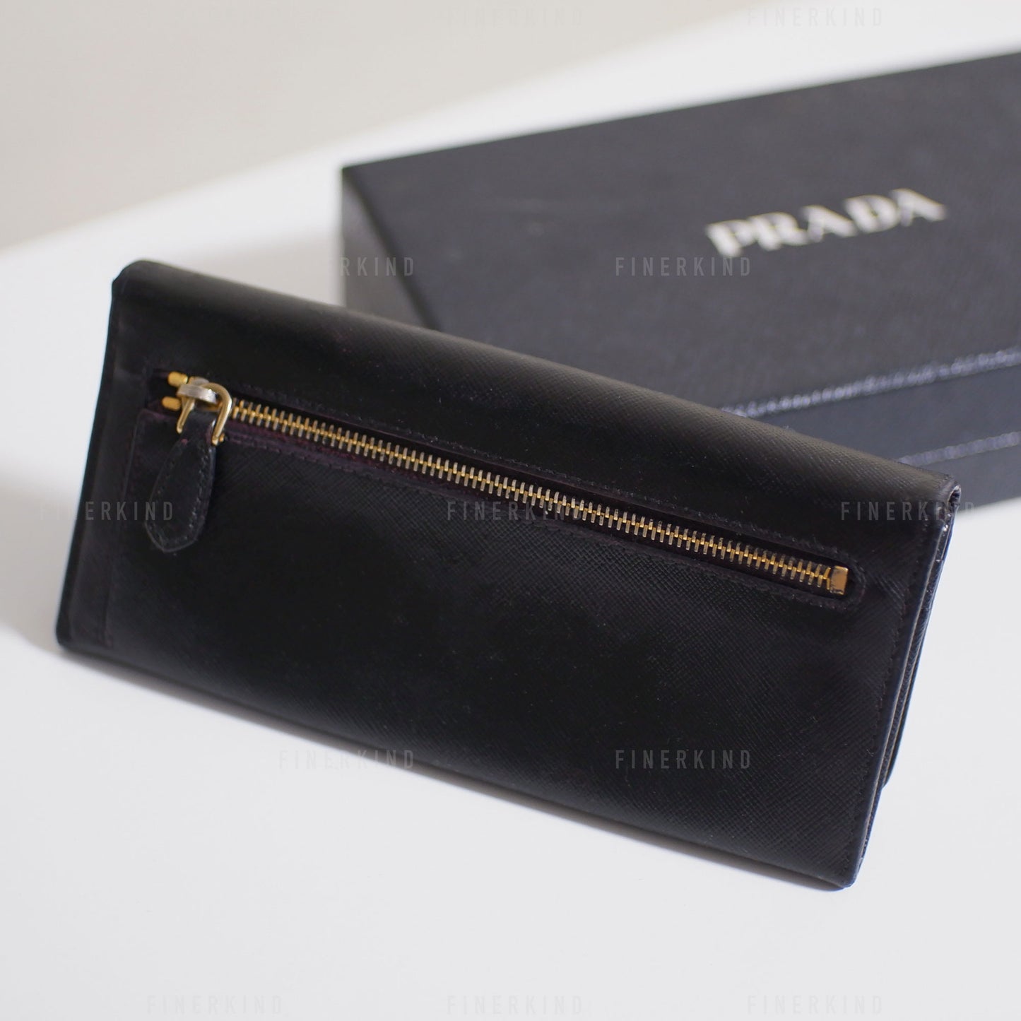 Classic Black Long Wallet