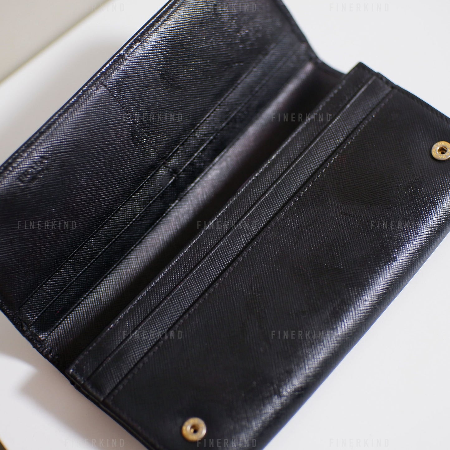 Classic Black Long Wallet
