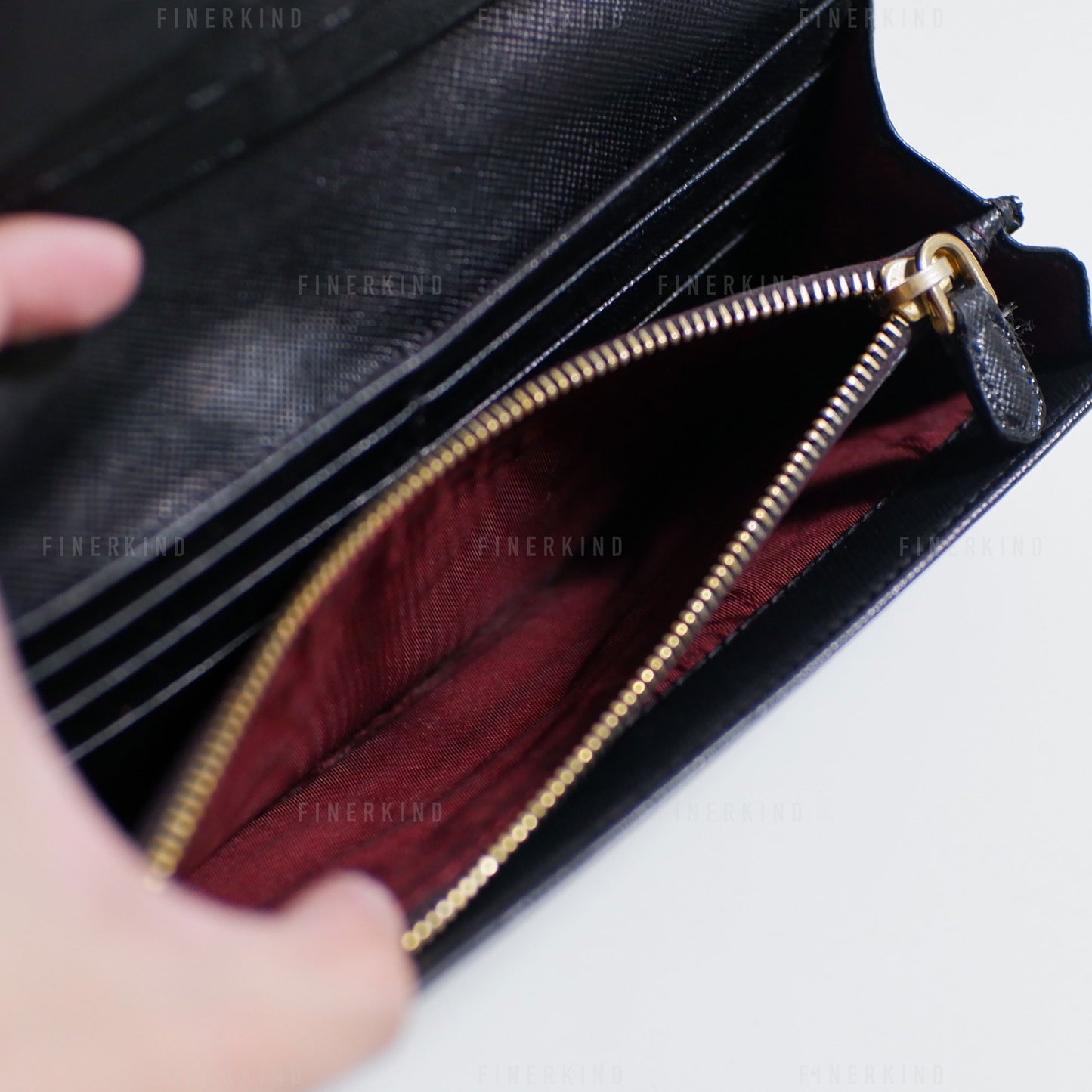 Classic Black Long Wallet