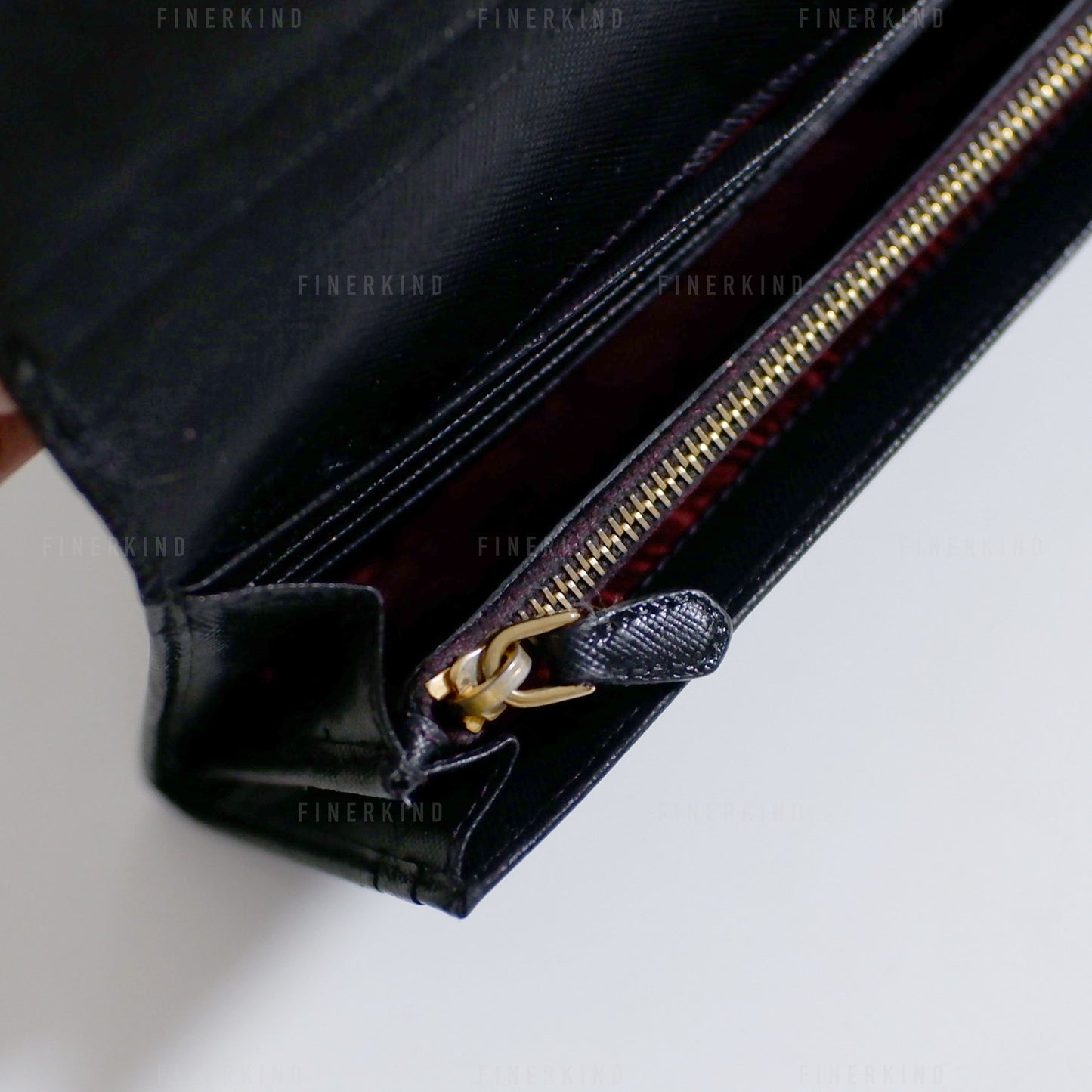 Classic Black Long Wallet