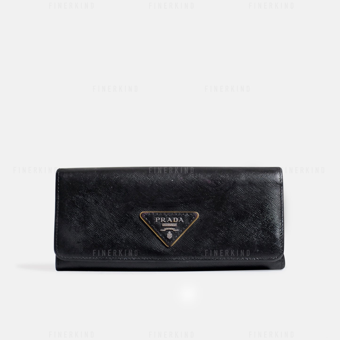 Classic Black Long Wallet